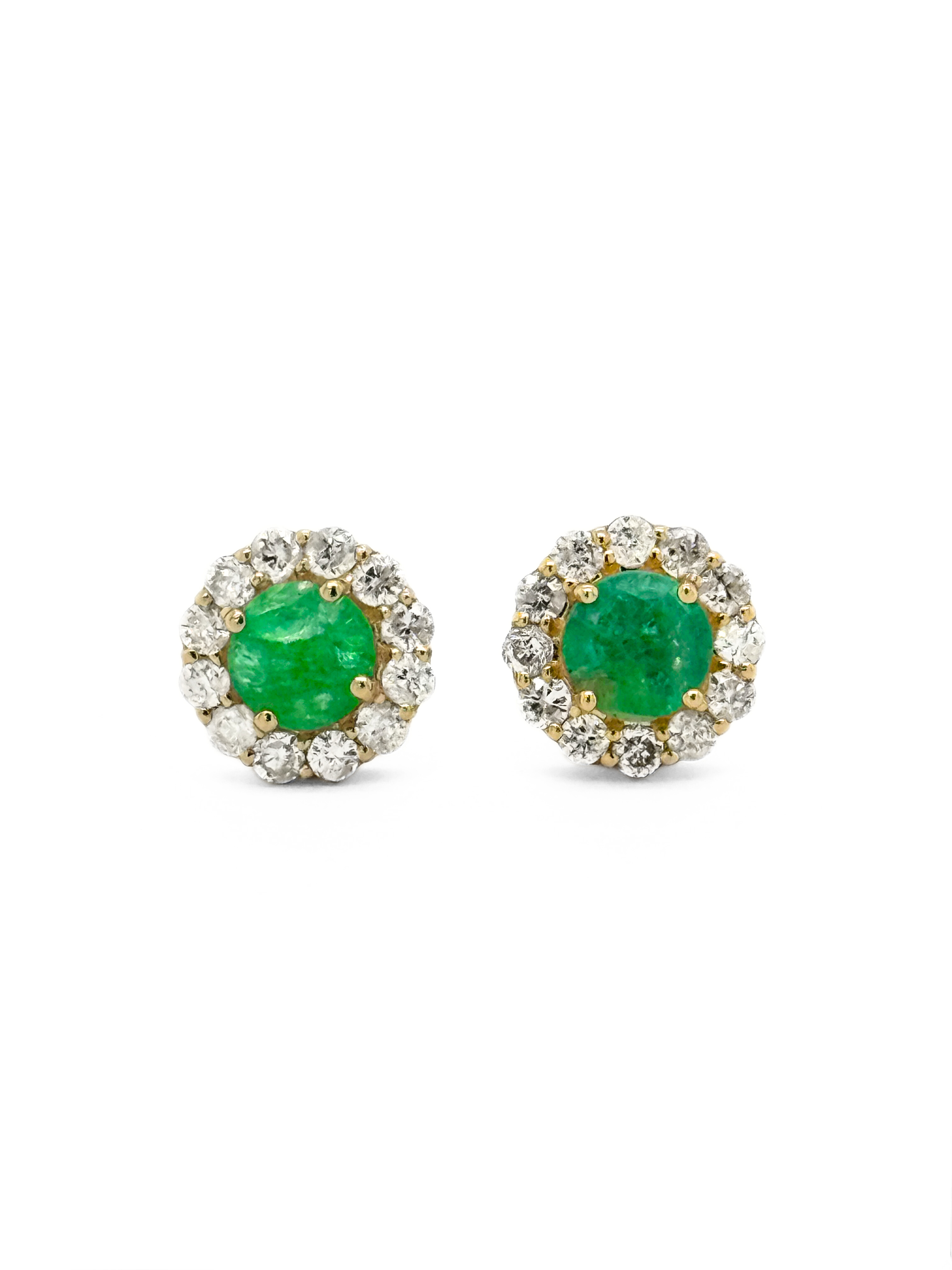 EMERALD STUD EARRINGS-415355